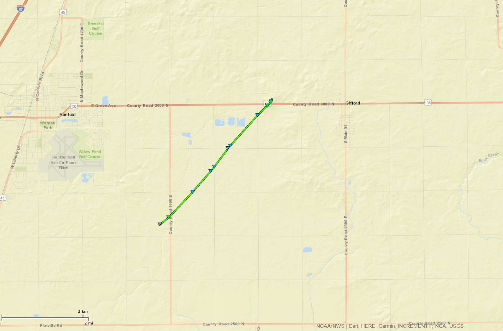 Assessment of the June 26th GiffordRantoul Tornado